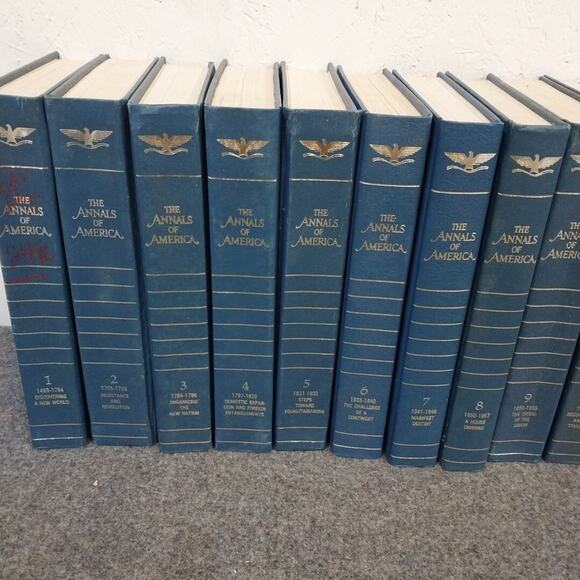 The Annals of America by Encyclopedia Britannica 1976 Ed 20 Vol Set - Picture 3 of 5
